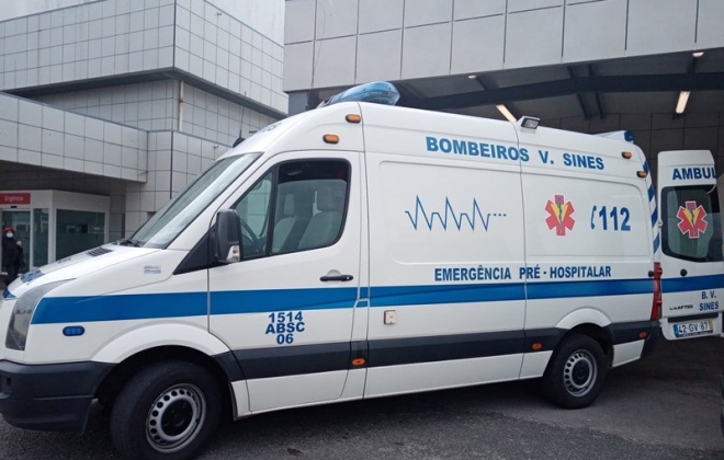 Colisão provoca dois feridos ligeiros no IP8, em Sines