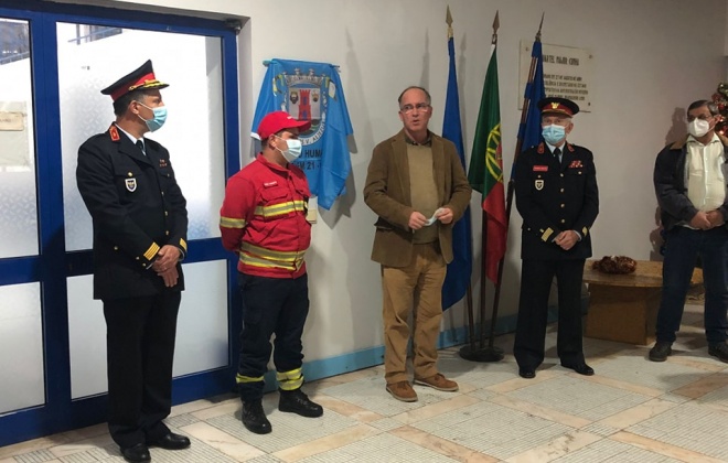 Bombeiros de Aljezur homenageiam antigo Comandante e promovem quatro operacionais