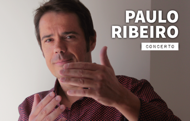 Músico Paulo Ribeiro atua no Cine Granadeiro em Grândola