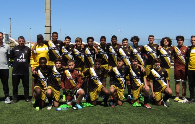 Iniciados do Vasco da Gama lideram a 2.ª divisão da A.F. de Setúbal