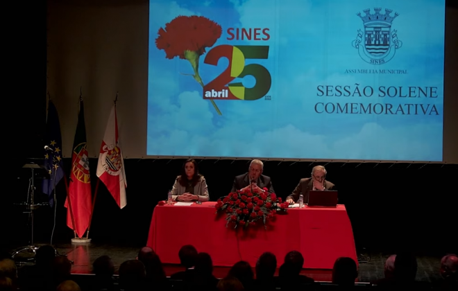 Assembleia Municipal de Sines comemorou o 48.º aniversário do 25 de abril