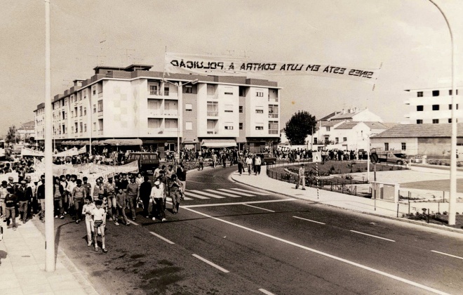 Greve Verde foi há 40 anos em Sines