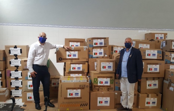 Rotary Club de Sines envia contentor para Cabo Verde