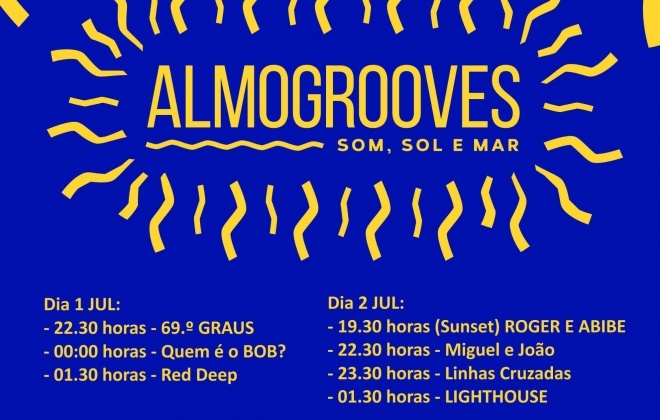 Dias 1 e 2 de julho realiza-se mais uma edição do “Almogrooves”