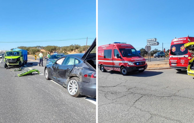 Colisão provoca três feridos no IC1 em Ourique