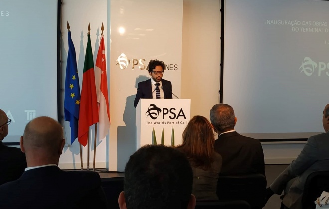 PSA Sines inaugura Etapa 1 da Fase III do Terminal de Contentores de Sines