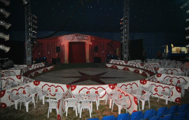 Circo Arena apresenta o seu espetáculo em Sines