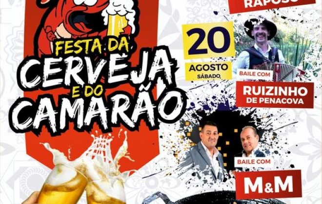 União de Santiago realiza a Festa da Cerveja e do Camarão