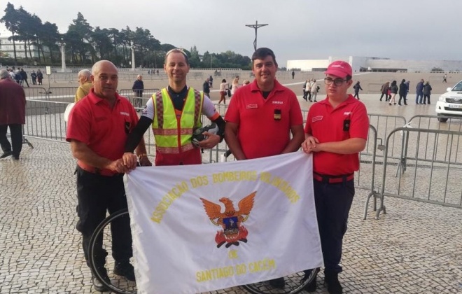 Humberto Campos está a ligar Fátima a Santiago do Cacém em bicicleta
