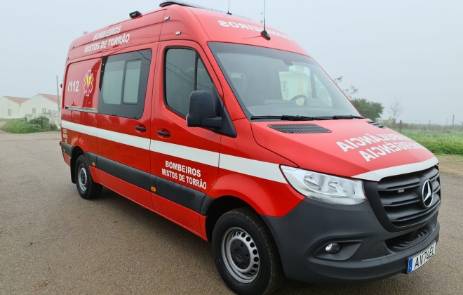Bombeiros de Torrão contam com nova Ambulância de Socorro