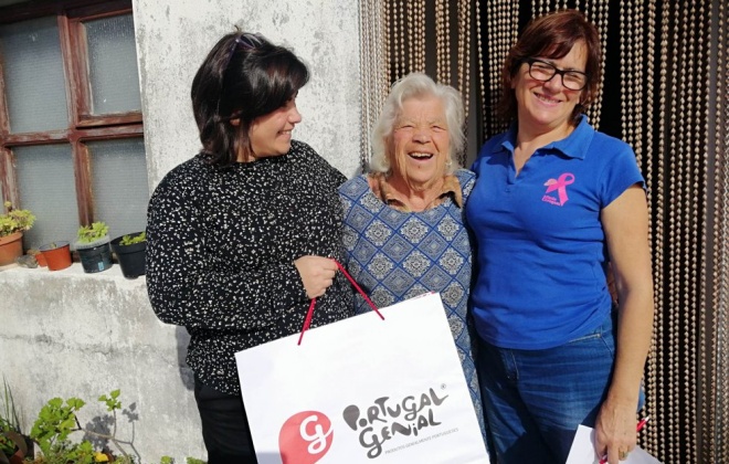 68 idosos de Sines receberam "kits" de higiene pessoal