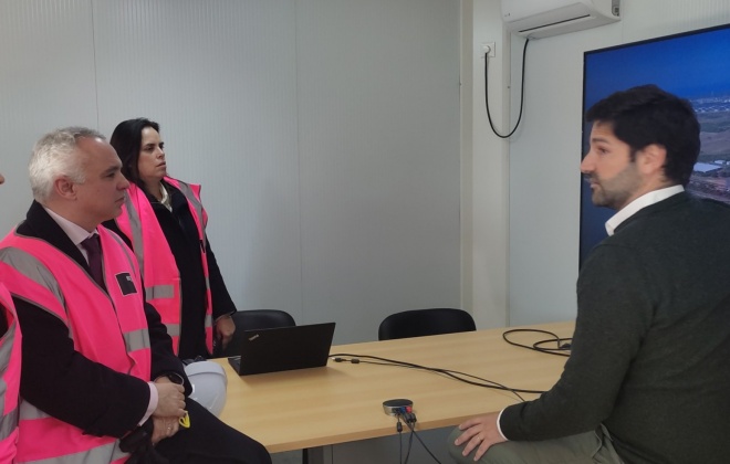 “Visitar Sines é visitar o futuro” afirmou ontem o secretário de Estado da Internacionalização
