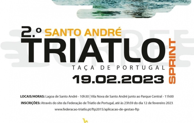 2.º Triatlo de Santo André realiza-se dia 19 de fevereiro