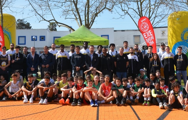 Vila Nova de Santo André inaugurou recintos de 3×3 "BasketArt"