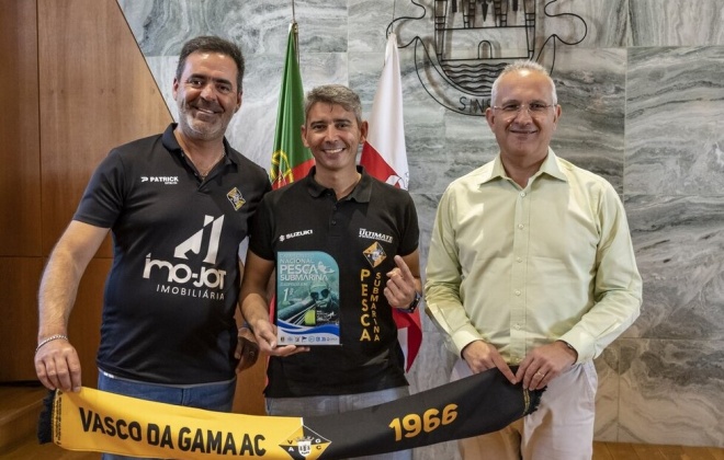 João Peixeiro foi recebido na Câmara Municipal de Sines