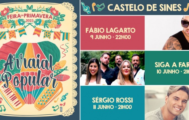 Sérgio Rossi atua esta noite na Feira da Primavera 2023