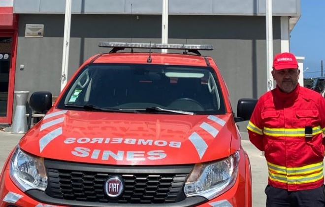 Nuno Rosado é o novo comandante do Corpo de Bombeiros de Sines