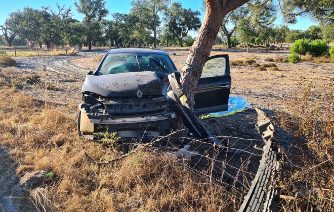 Despiste em Grândola provoca a morte a Nelo Charrua