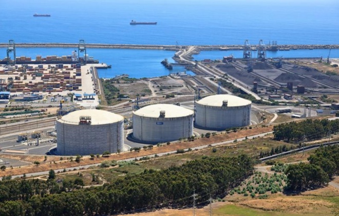 Terminal de gás natural de Sines abasteceu menos 12% de cisternas até junho