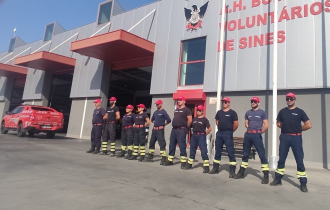Bombeiros de Sines reforçam dispositivo de combate a incêndios
