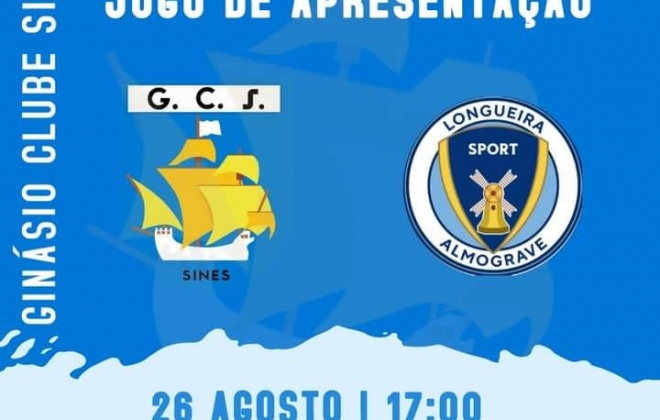 Ginásio Clube de Sines apresenta-se aos sócios neste sábado