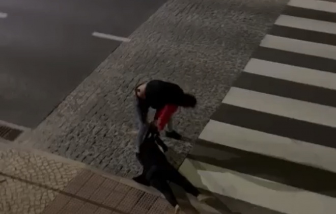 Homem agride mulher na via pública em Grândola