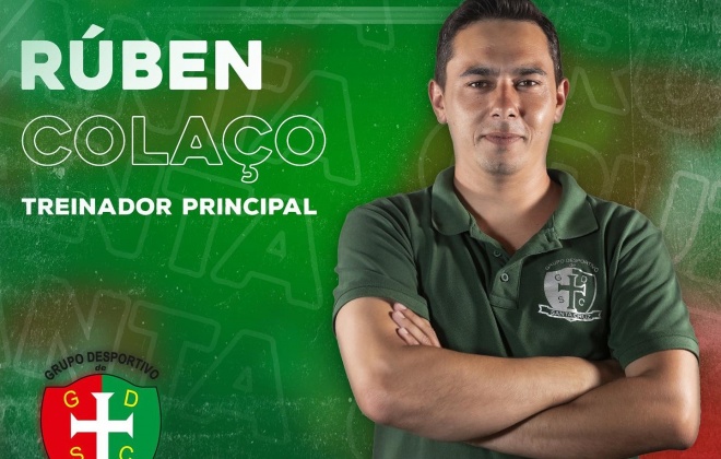 Rúben Colaço é o treinador do Grupo Desportivo de Santa Cruz para a época 2023-2024