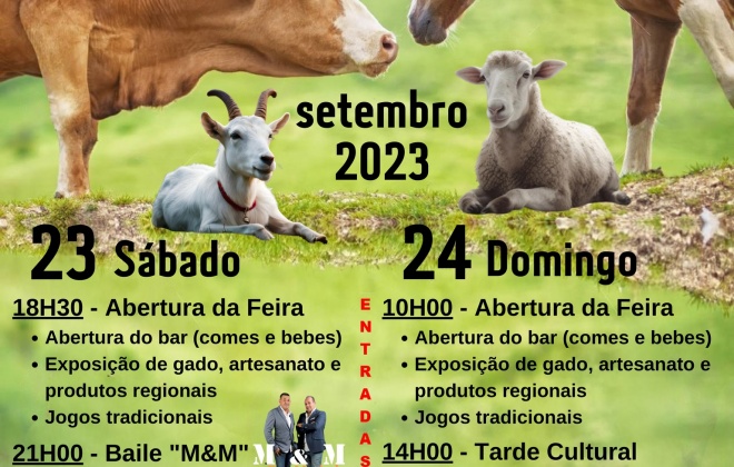 Aldeia da Sonega recebe a feira anual nos dias 23 e 24 de setembro
