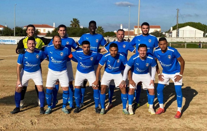 Porto Covo joga em Santa Vitória neste sábado às 15 horas