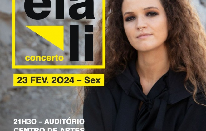 Ela li atua esta noite no palco do Centro de Artes de Sines