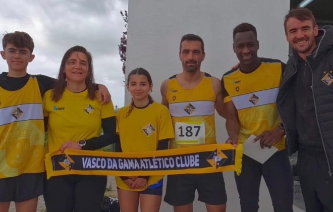 Vasco da Gama de Sines participou com cinco atletas no Corta Mato de Alvito