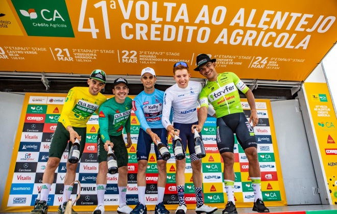 Thomas Silva segurou a camisola amarela em Grândola