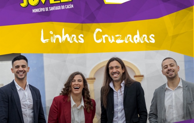 Linhas Cruzadas sobem ao palco neste sábado em Santiago do Cacém