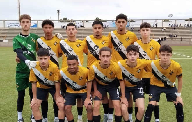 Juniores do Vasco da Gama venceram em Grândola e ficaram mais perto do titulo