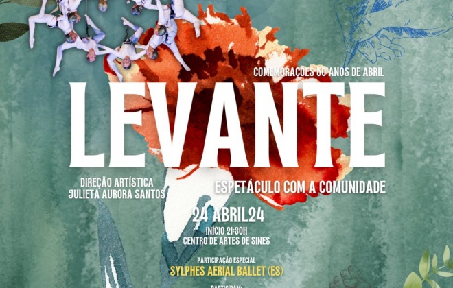 Sines comemora “noite da liberdade” com uma criação do Teatro do Mar