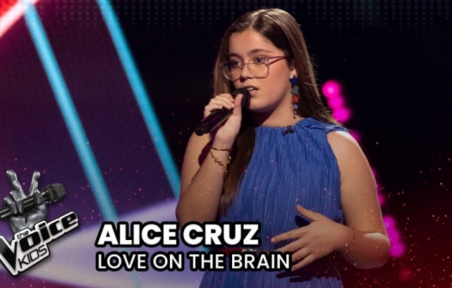 Jovem sinieense Alice Cruz participa no programa "The Voice Kids 2024" da RTP