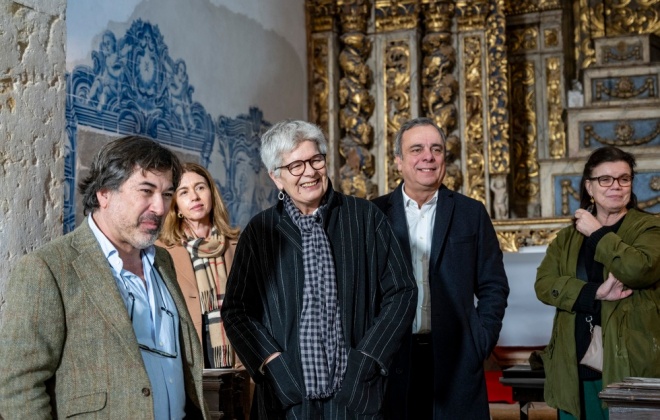 Secretária de Estado da Cultura esteve em Sines no dia 30 de janeiro