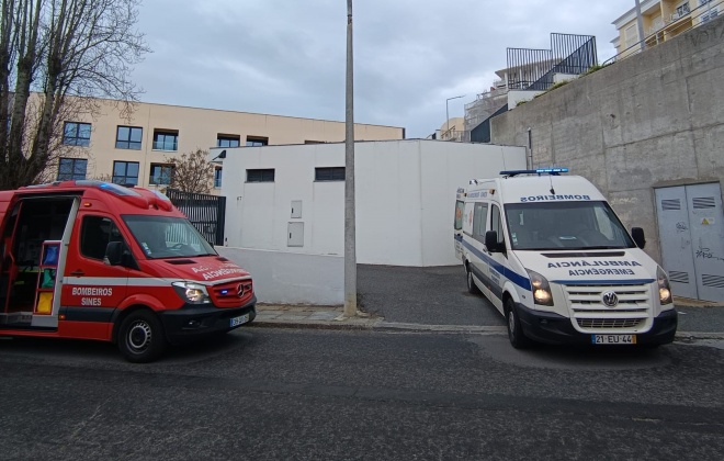 Idosa sofre queda em Sines e fica em estado grave