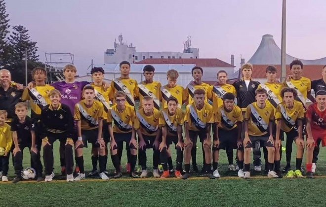 Juvenis do Vasco da Gama recebem hoje as faixas de Campeões da 1.ª Divisão da A.F. Setúbal
