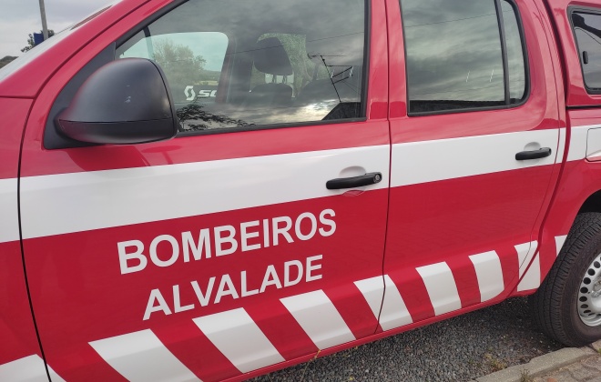 Despiste de motociclo provoca um ferido em Alvalade no concelho de Santiago do Cacém