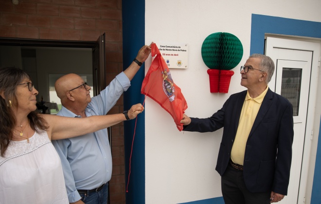 Casa Comunitária de Monte Novo de Palma em Alcácer do Sal já foi inaugurada