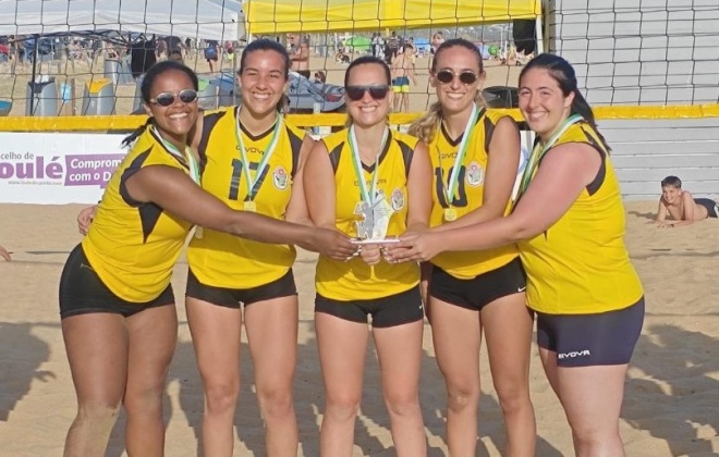 Estrela de Santo André sagrou-se Campeão Regional de Clubes de Voleibol de Praia