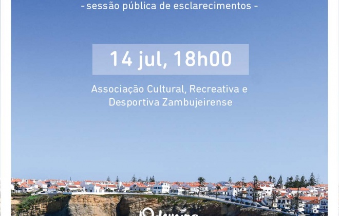 Câmara de Odemira promove sessão de esclarecimento sobre empreitada na Zambujeira do Mar