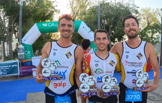 Vasco da Gama de Sines vence Triatlo Sprint de Tavira