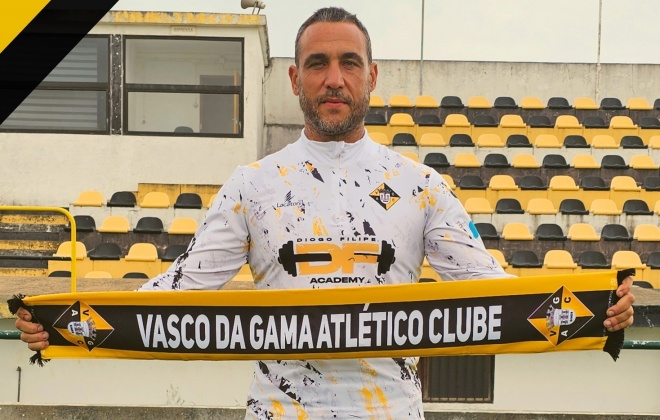 Vítor Madeira treina a equipa de juvenis do Vasco da Gama