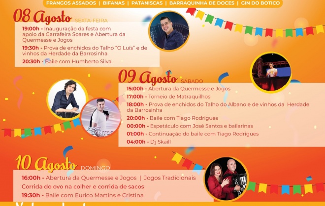 São Bartolomeu da Serra recebe a Feira Anual de 8 a 10 de agosto