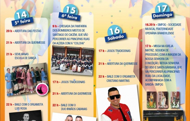 Azinheira dos Barros recebe as festas anuais a partir de hoje