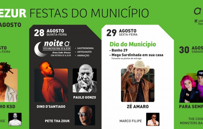 Festas de Aljezur começam hoje e decorrem até sábado com concertos, gastronomia, artesanato e momentos de convívio (com áudio)