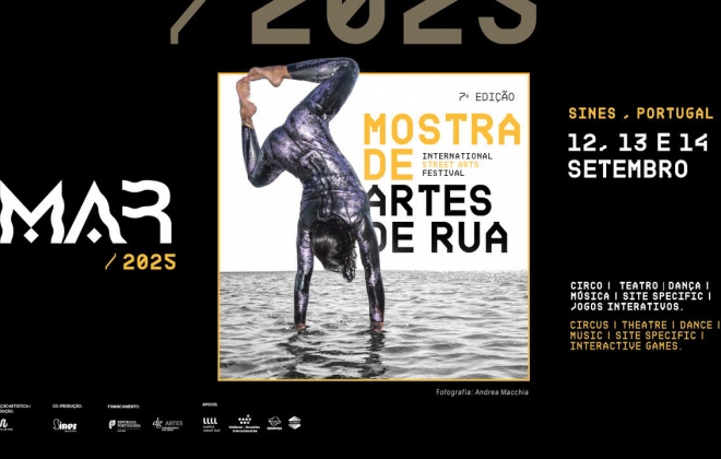 7ª edição da Mostra de Artes de Rua anima Sines de 12 a 14 de setembro