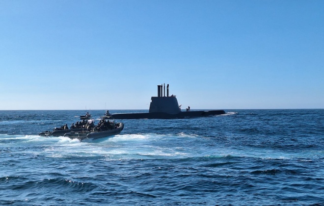 Forças Especiais portuguesas e polacas realizam exercício conjunto ao largo de Sines